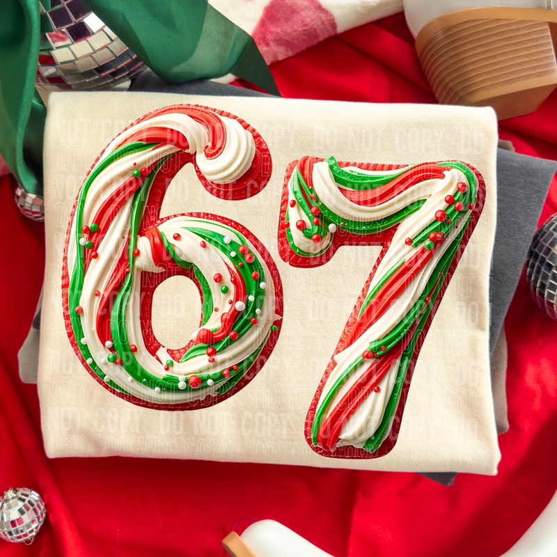 67 Faux Icing DTF Transfer