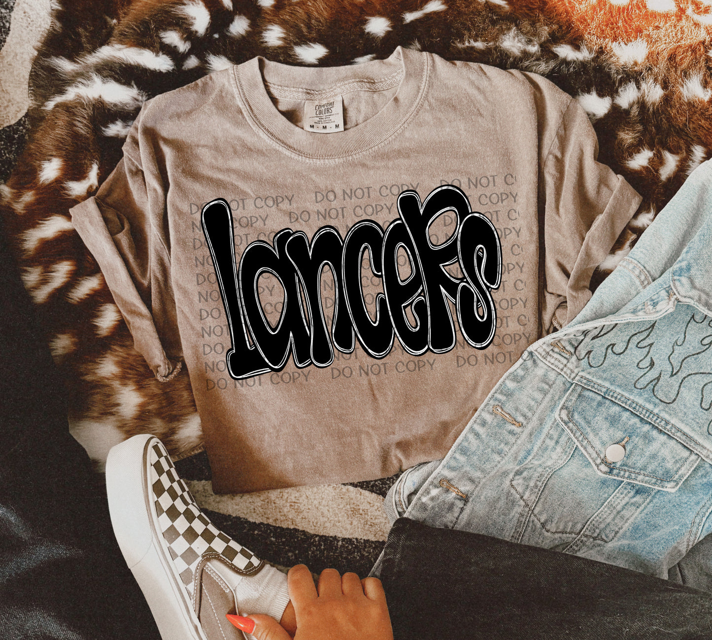 Funky Doodle Mascots DTF Transfer