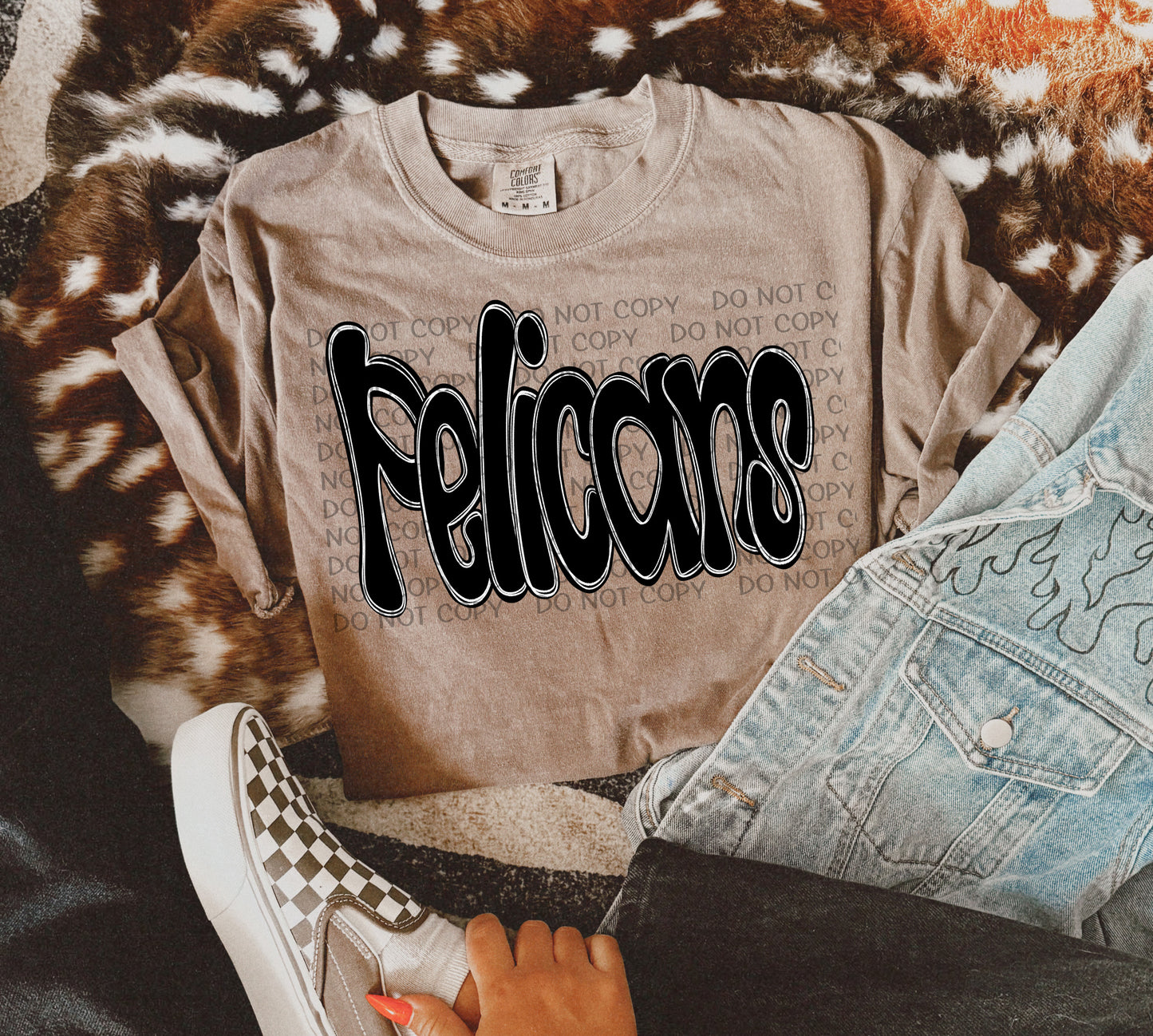 Funky Doodle Mascots DTF Transfer