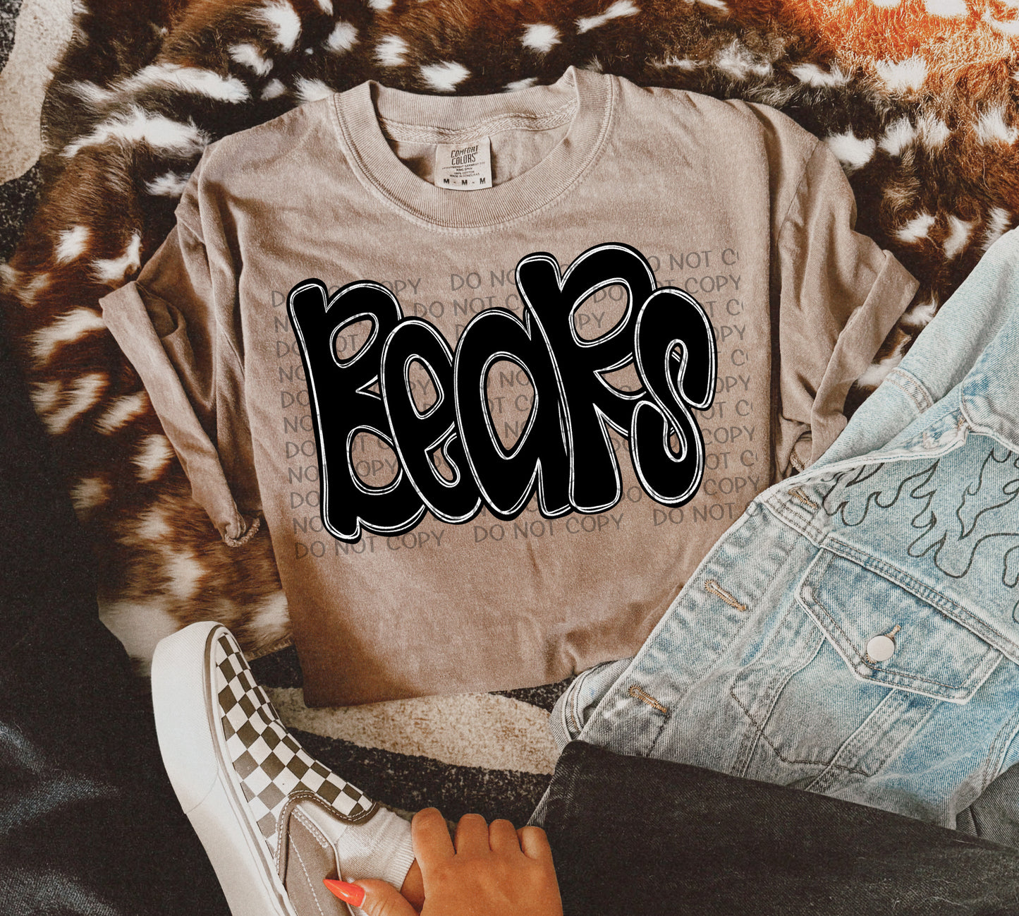 Funky Doodle Mascots DTF Transfer