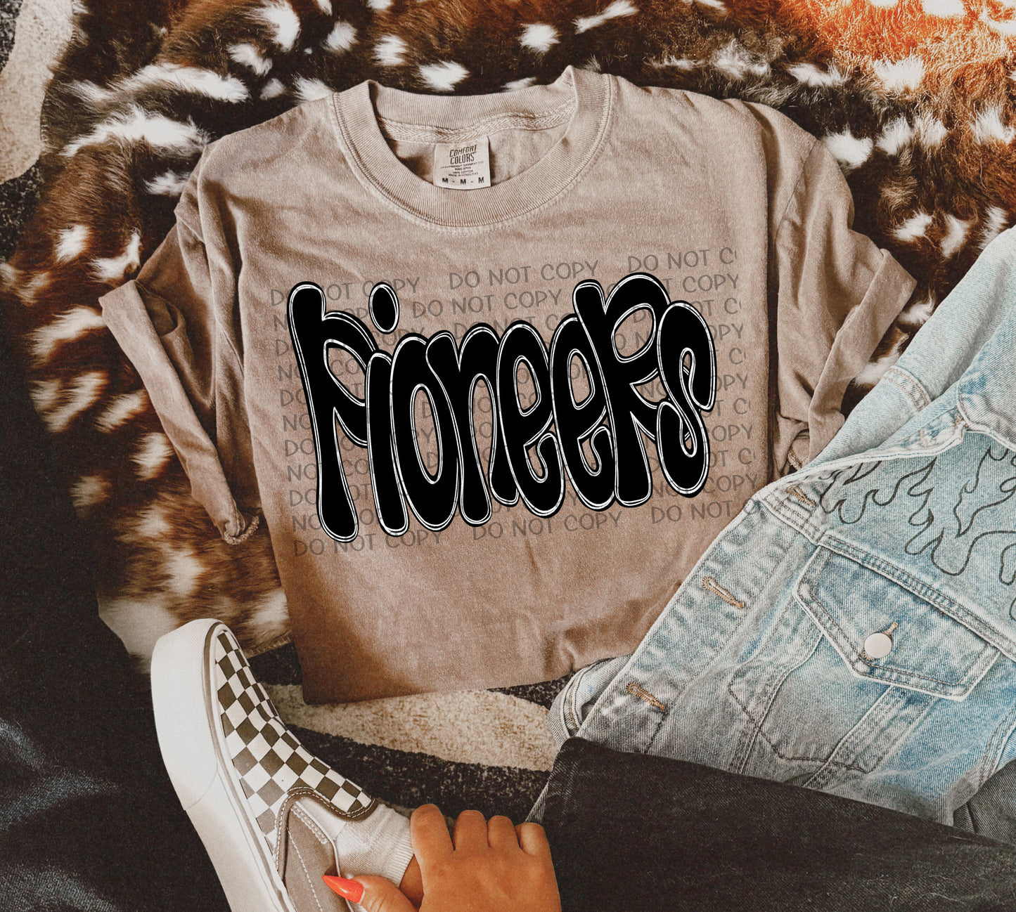 Funky Doodle Mascots DTF Transfer