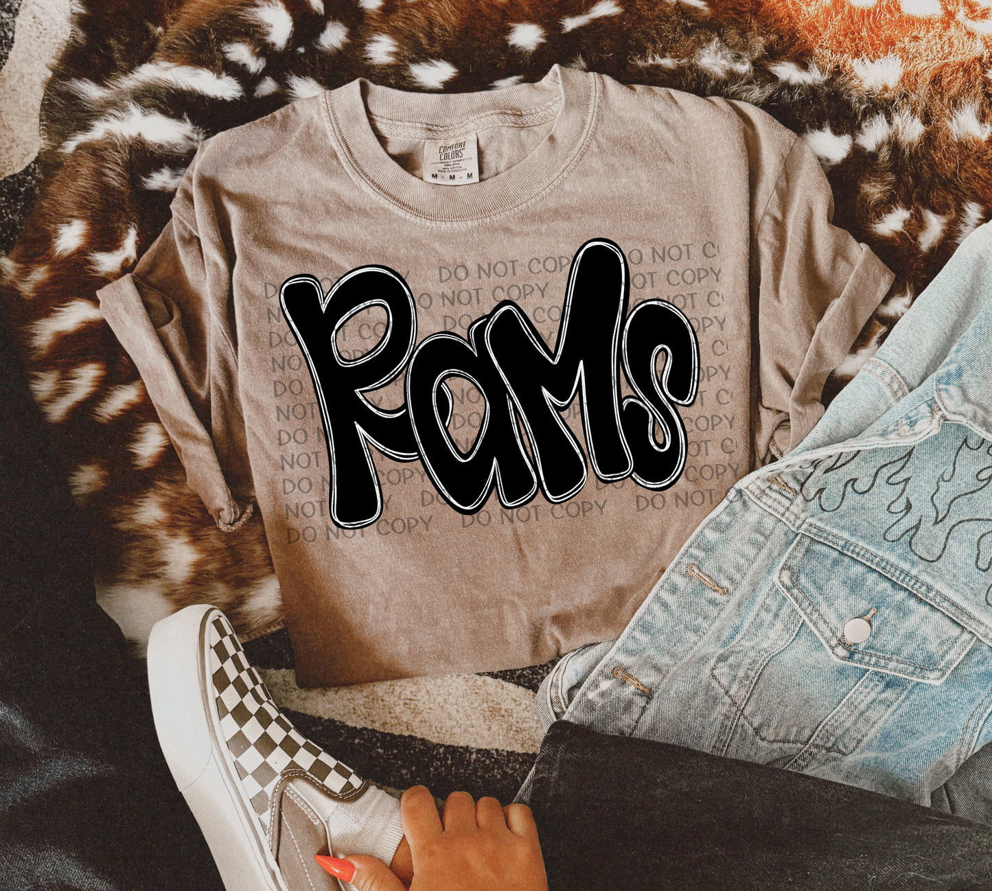 Funky Doodle Mascots DTF Transfer