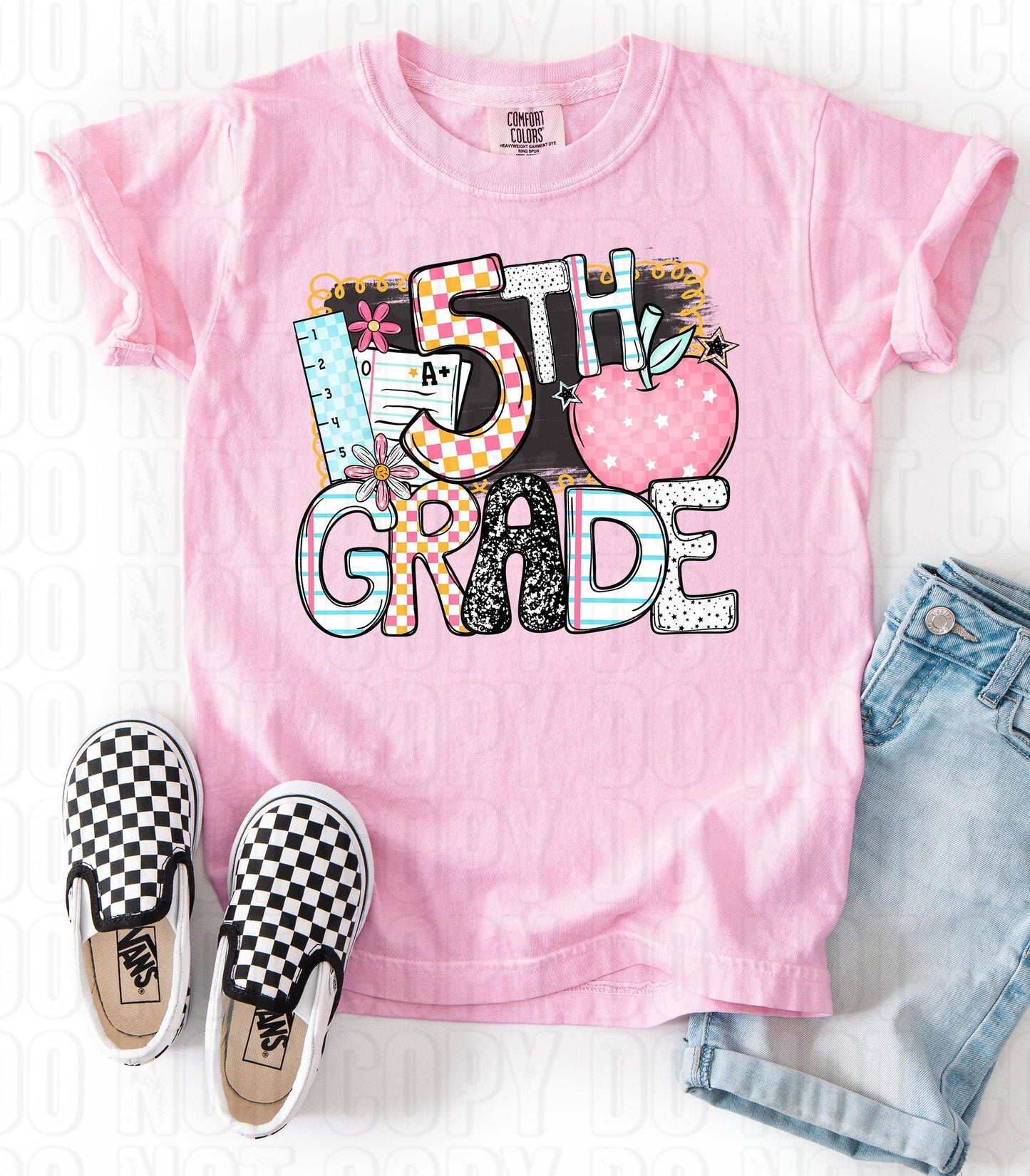 B2S Apple 5th Grade DTF Transfer