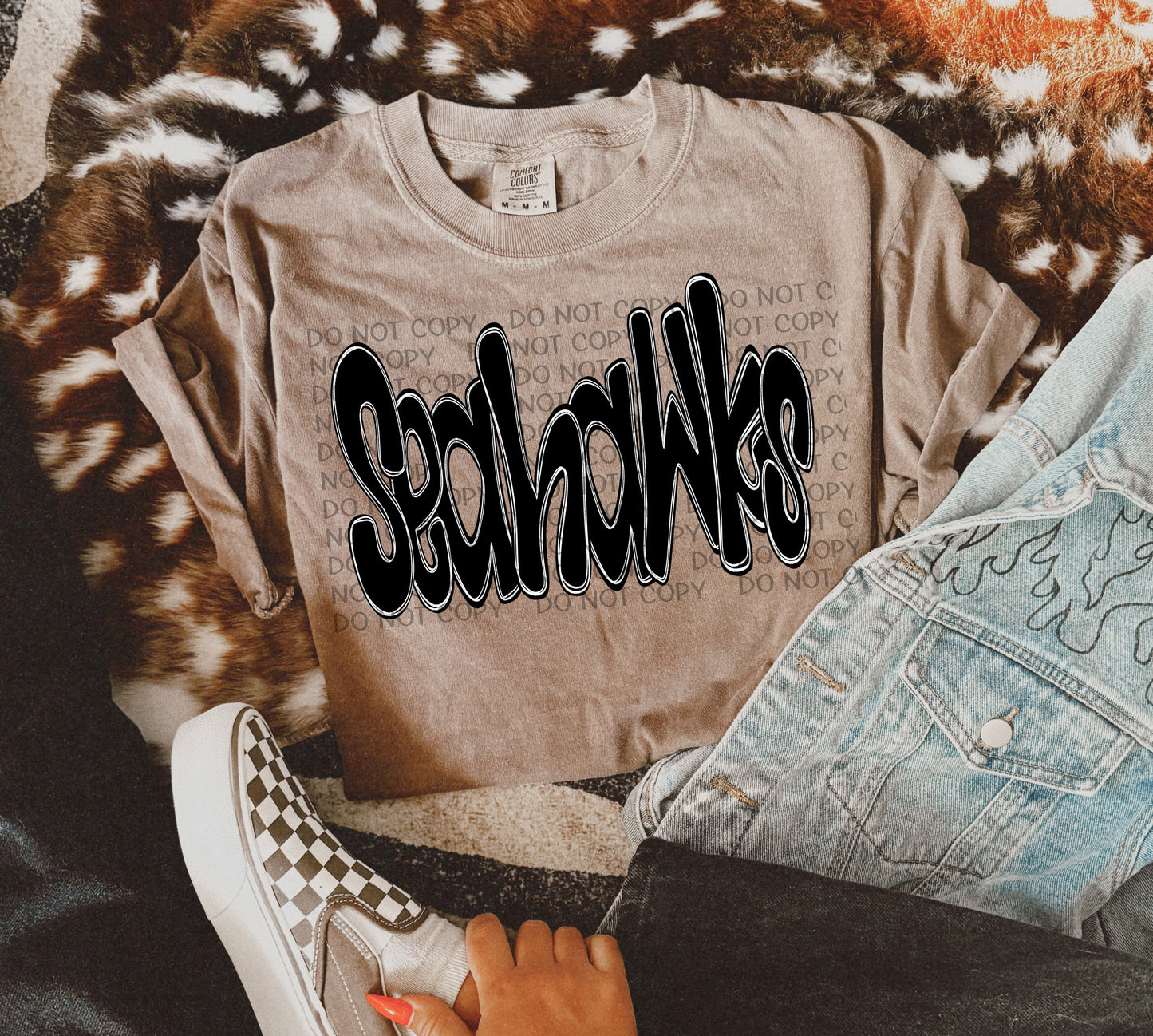 Funky Doodle Mascots DTF Transfer