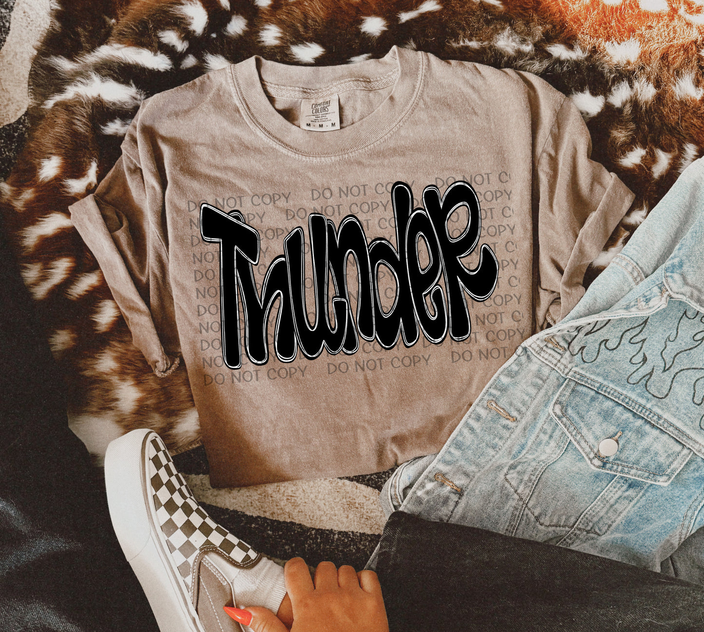 Funky Doodle Mascots DTF Transfer