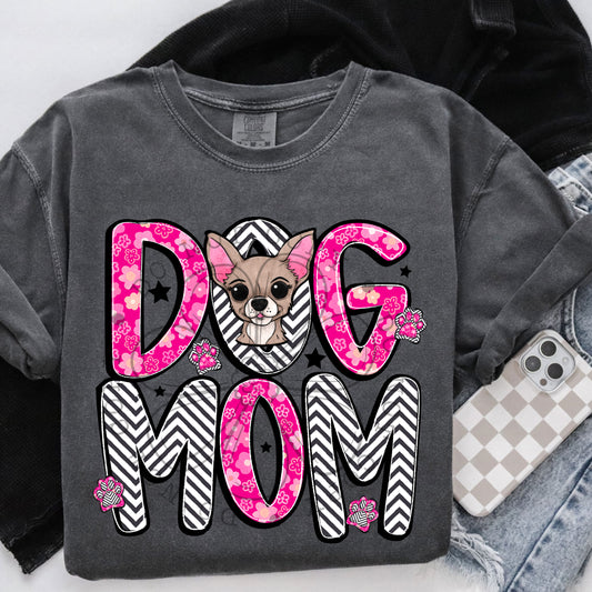 Dog Mom Chihuahua DTF Transfer
