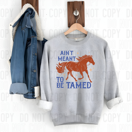 Ain't Meant To Be Tamed DTF Transfer