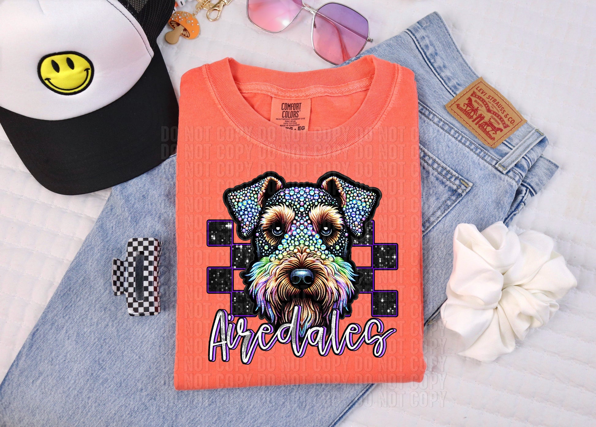 Rhinestone Colorful Mascots DTF Transfer