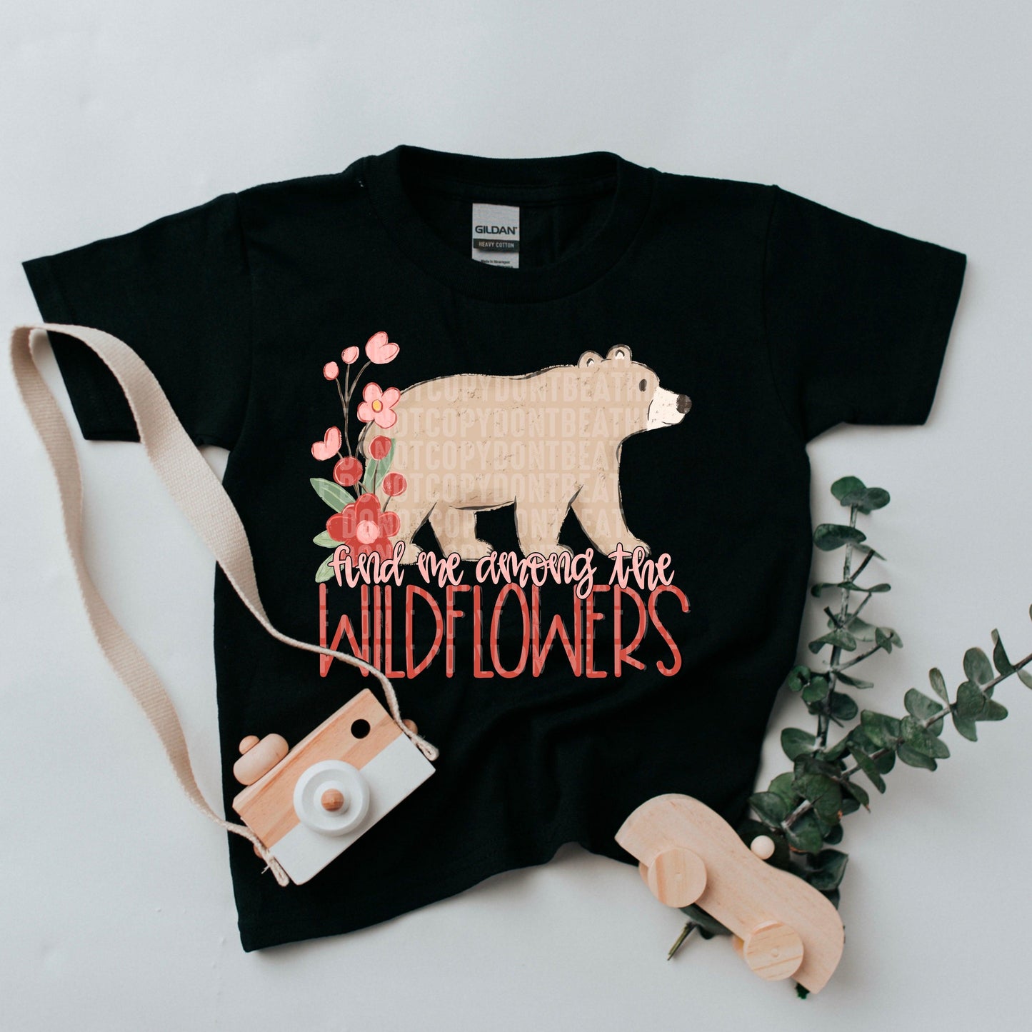 Among Wild Flowers Bright DTF Transfer
