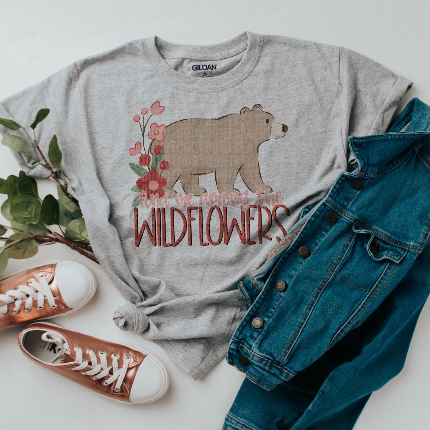 Among Wild Flowers DTF Transfer