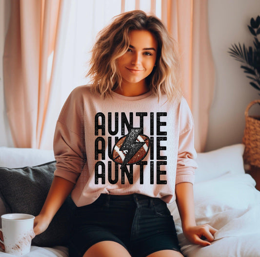 Auntie Football Stack DTF Transfer