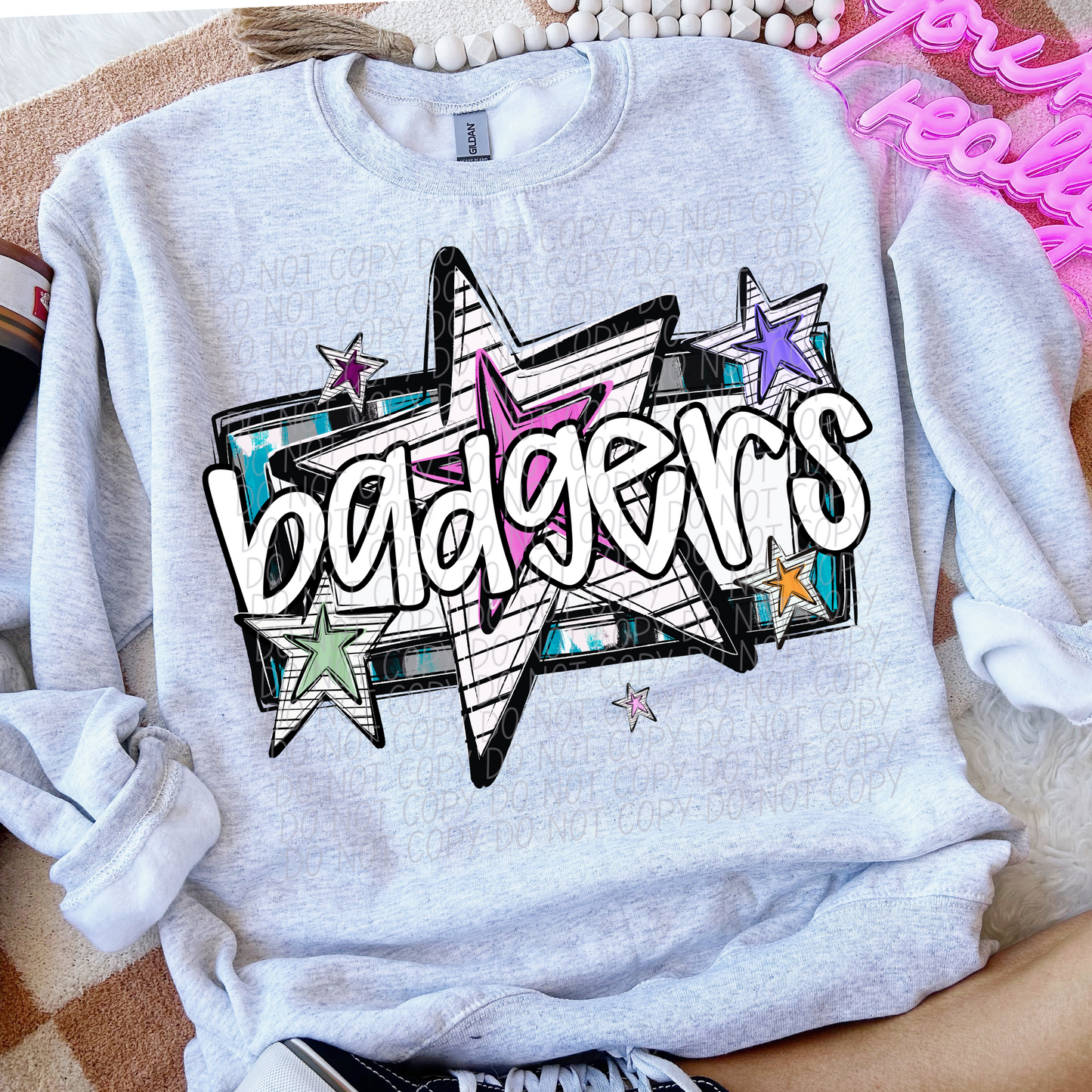 Bright Star Mascots DTF Transfer