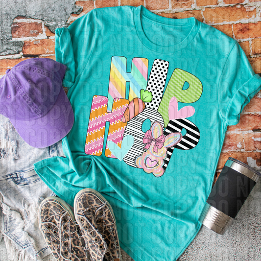 Hip Hop Easter Doodle DTF Transfer