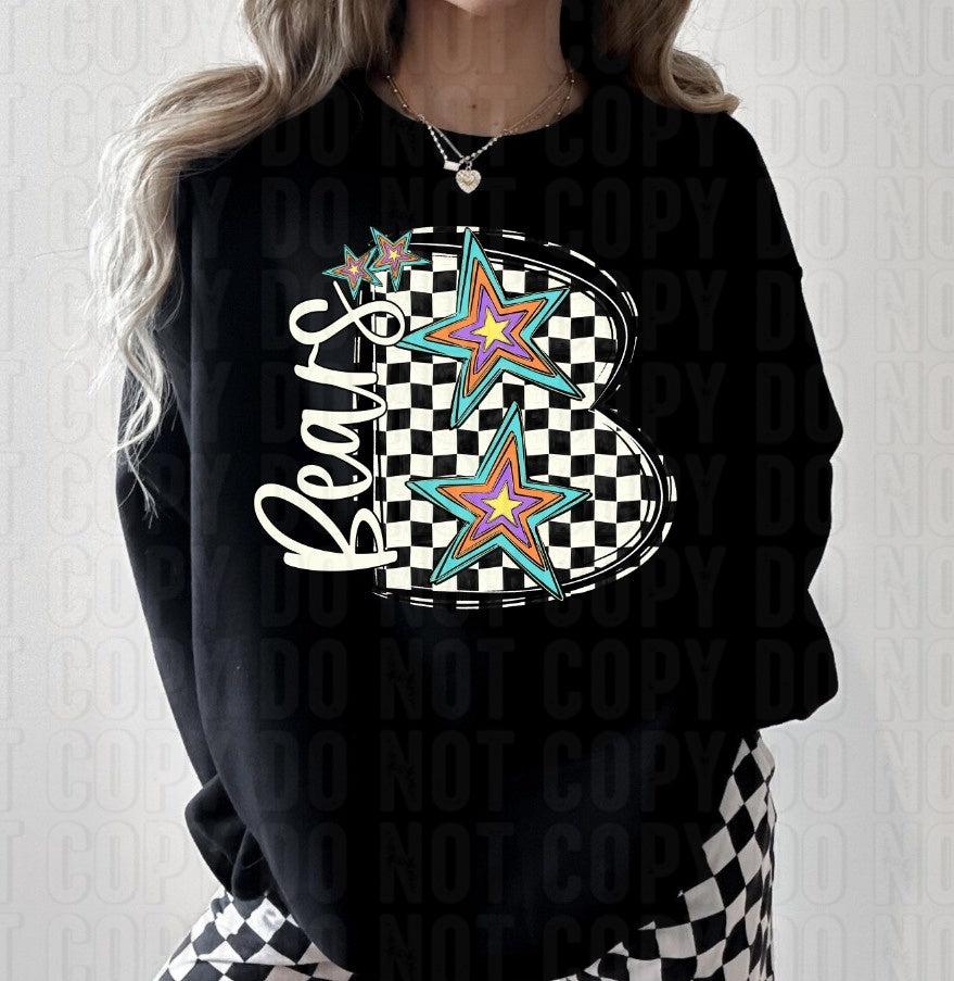 Bears - Pop Star Mascot DTF Transfer