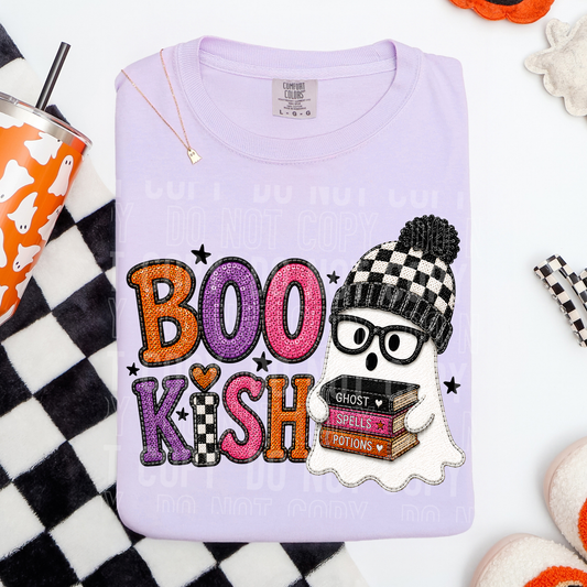 Boo Kish Halloween DTF Transfer