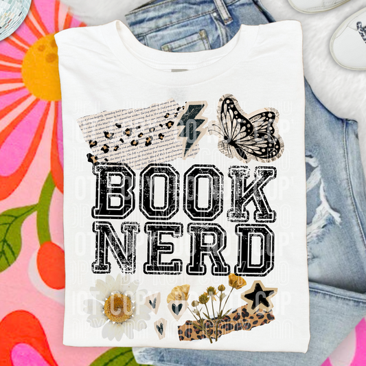 Book Nerd DTF Transfer