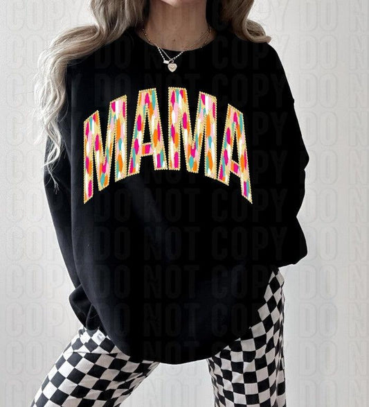 Mama Bright Brush DTF Transfer