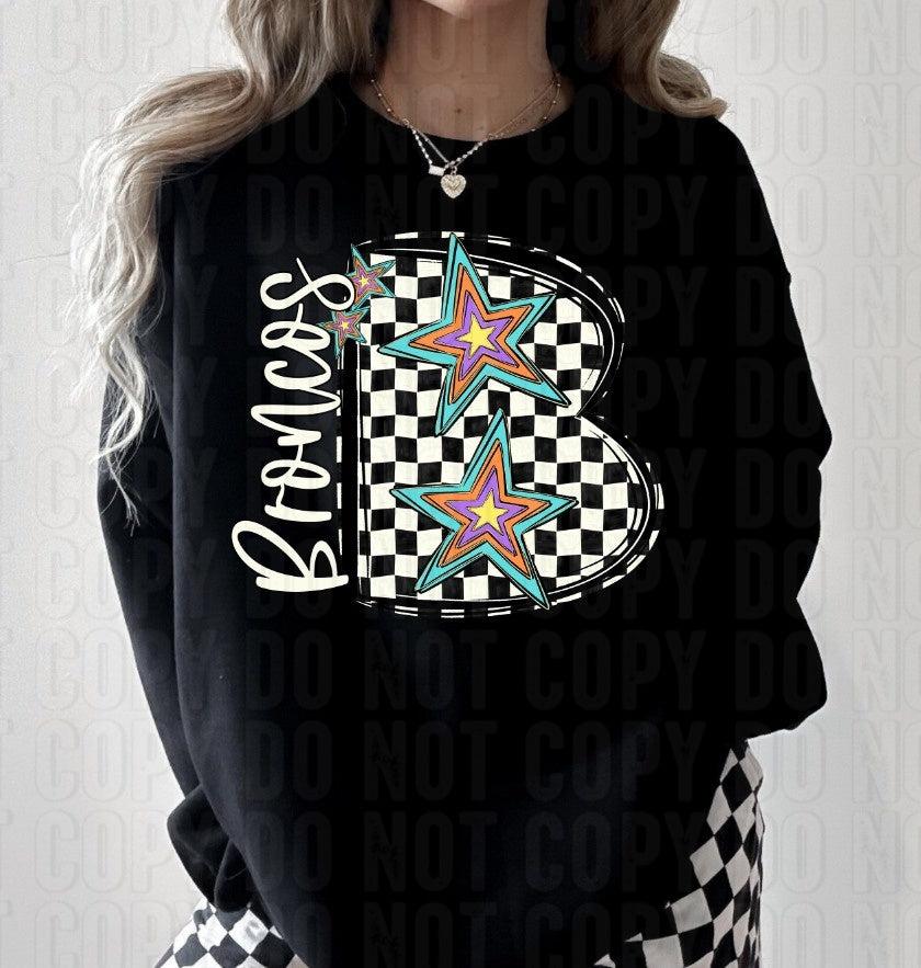 Broncos - Pop Star Mascot DTF Transfer