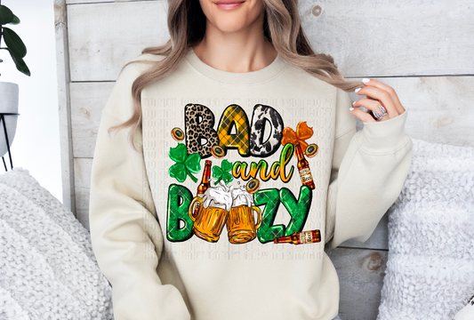 Bad And Boozy DTF Transfer