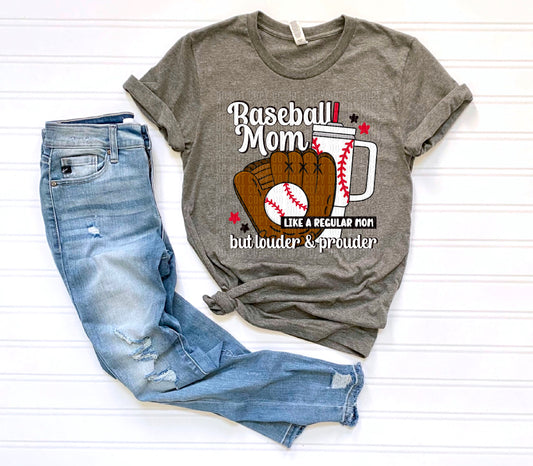 Baseball Mom DTF Transfer