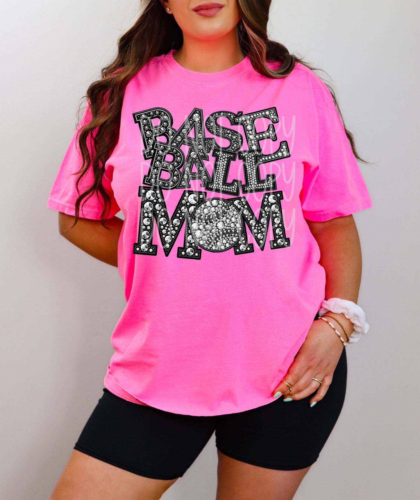 Rhinestone Sporty Mom DTF Transfer