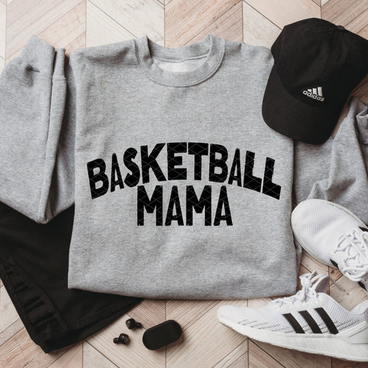 Basketball Mama Black Font DTF Transfer