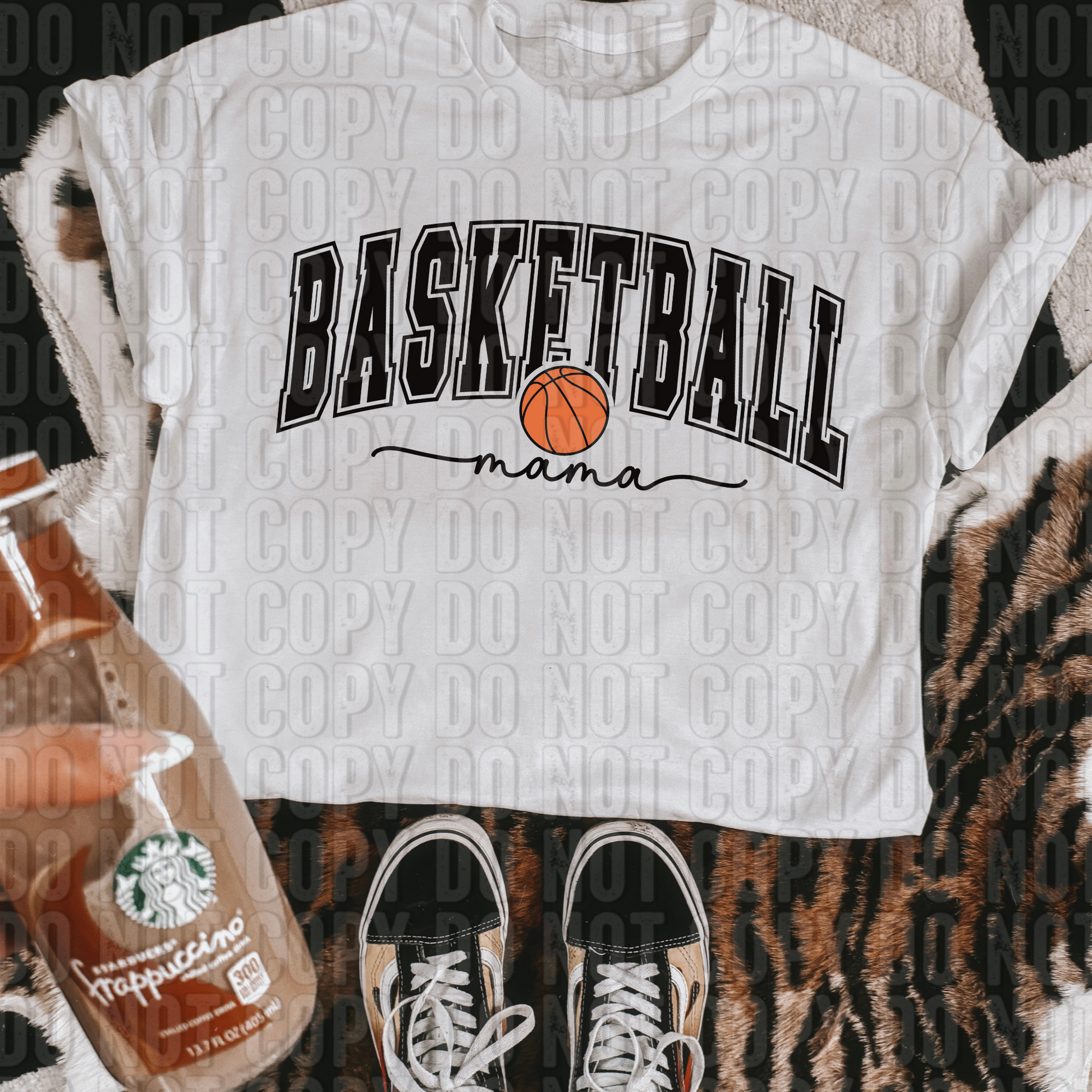 Basketball Mama Black DTF Transfer