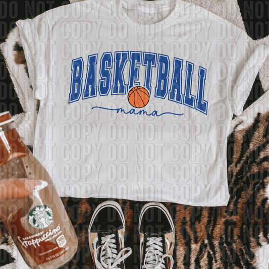 Basketball Mama Blue DTF Transfer