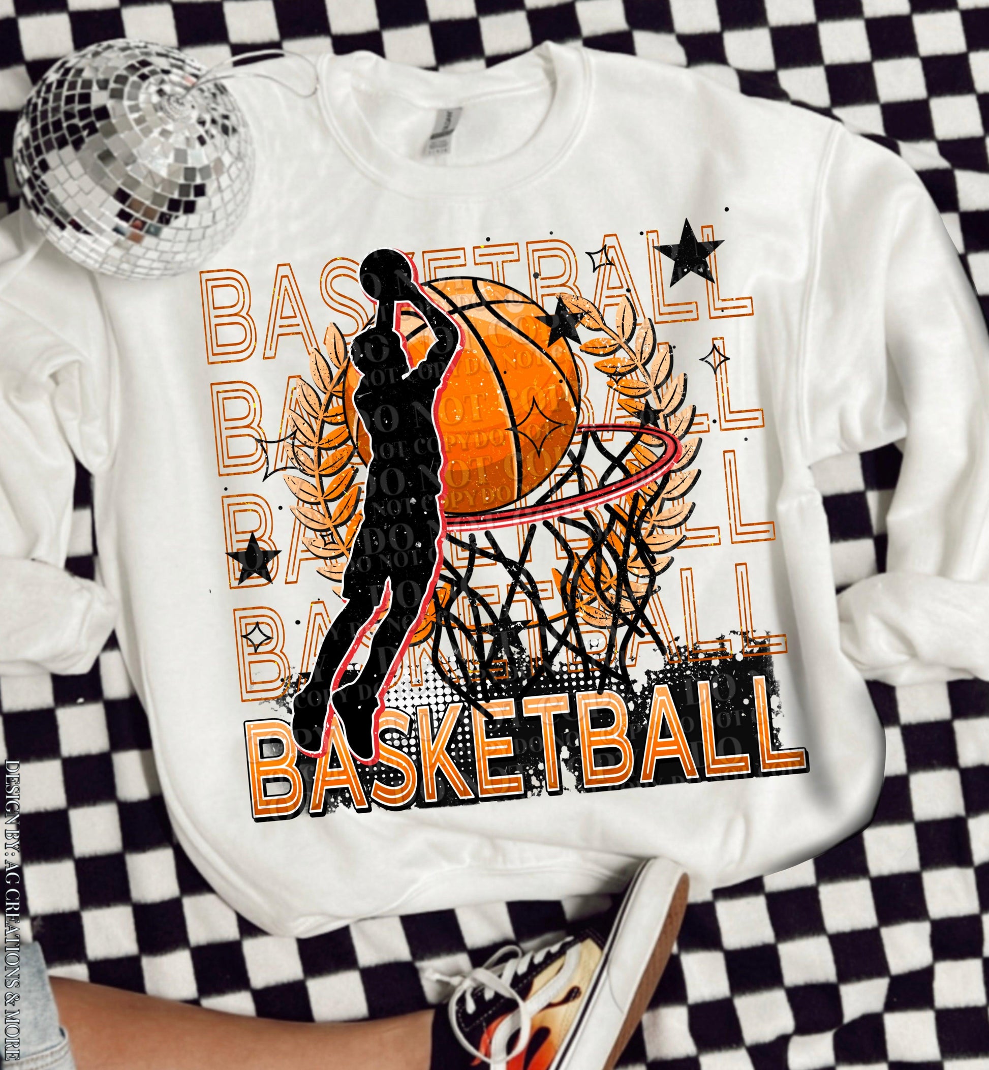 Basketball Boy DTF Transfer