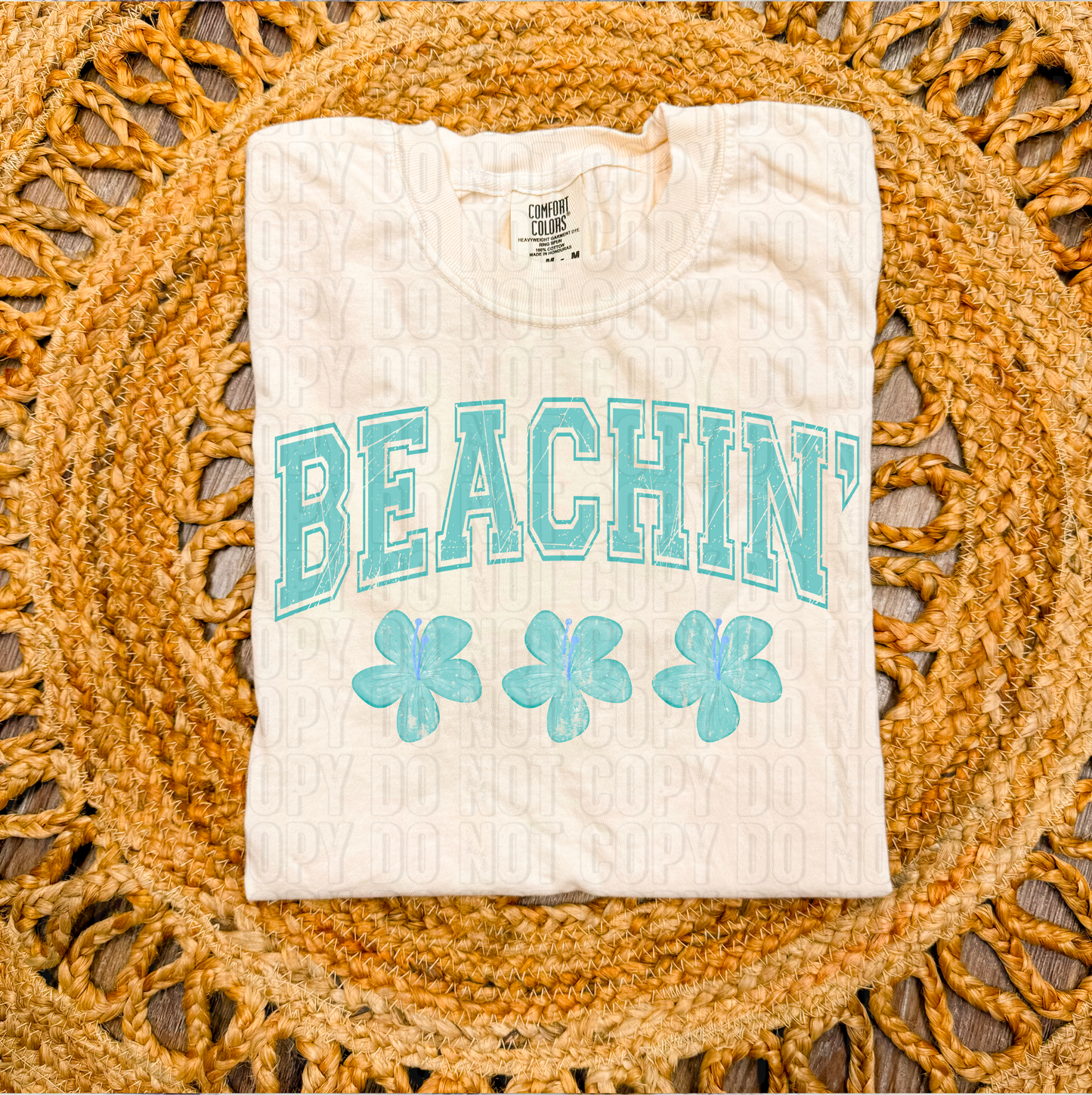 Beachin' Blue DTF Transfer