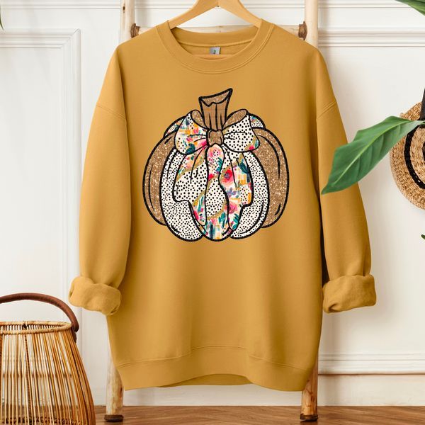 Beautiful Fall Pumpkin DTF Transfer