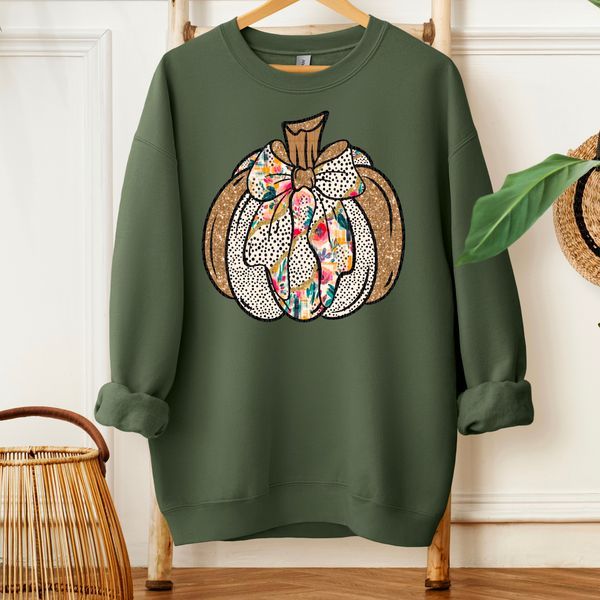 Beautiful Fall Pumpkin DTF Transfer