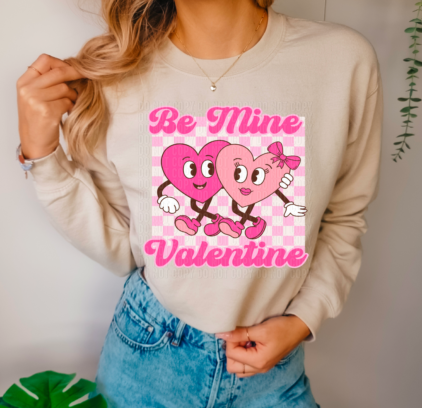 Be Mine Valentine DTF Transfer