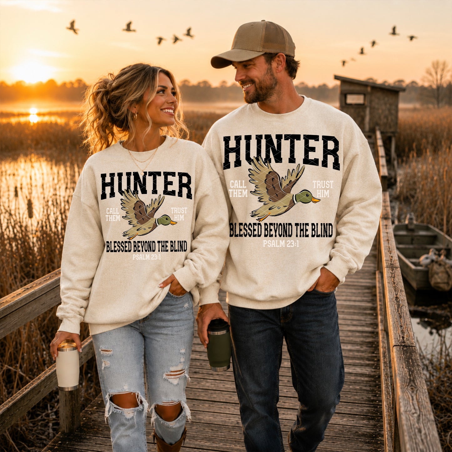 Hunter | Blessed Beyond The Blind DTF Transfer