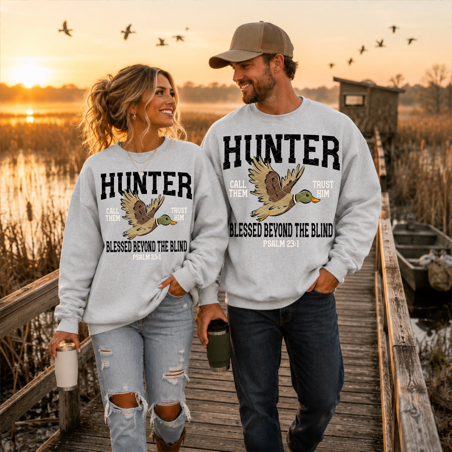 Hunter | Blessed Beyond The Blind DTF Transfer