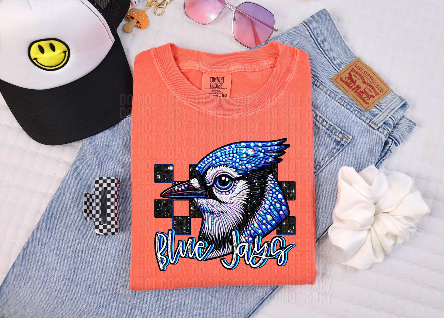 Rhinestone Colorful Mascots DTF Transfer