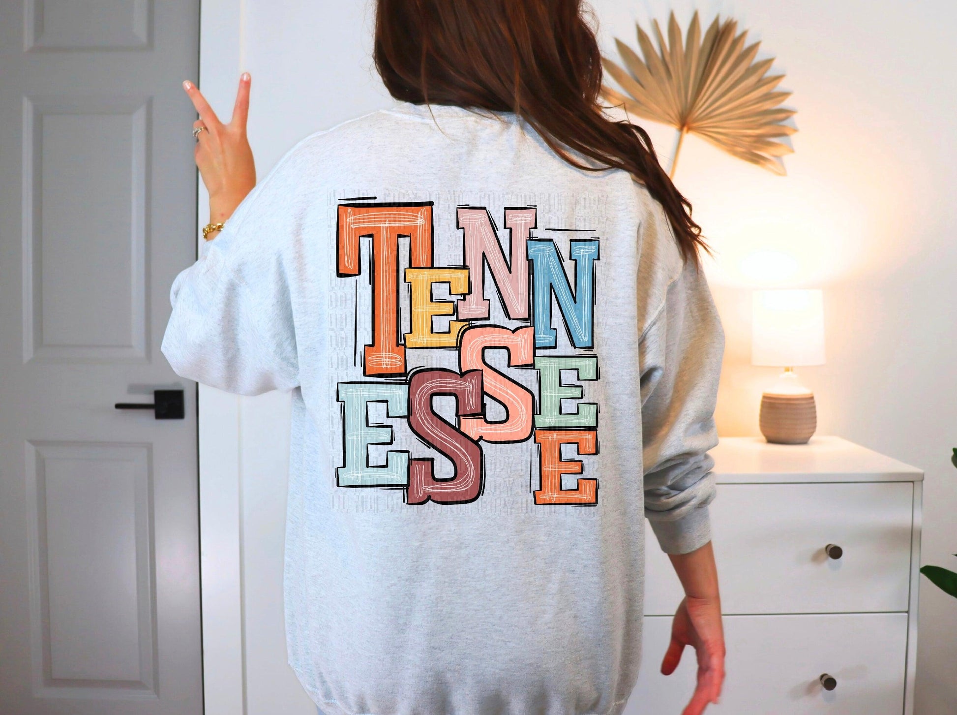 Boho Tennessee DTF Transfer