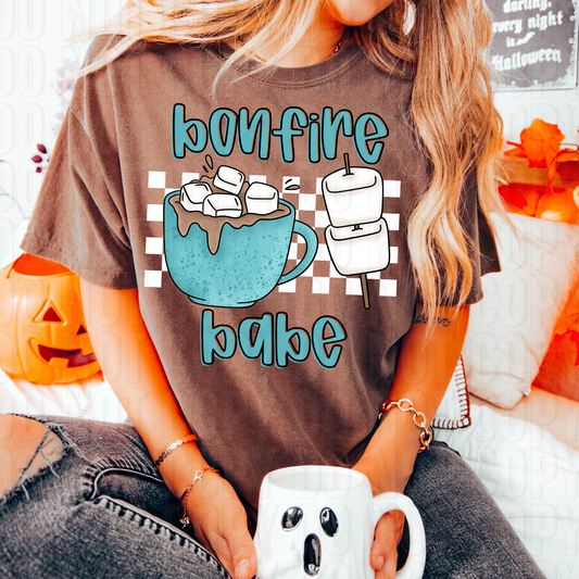 Bonfire Babe DTF Transfer