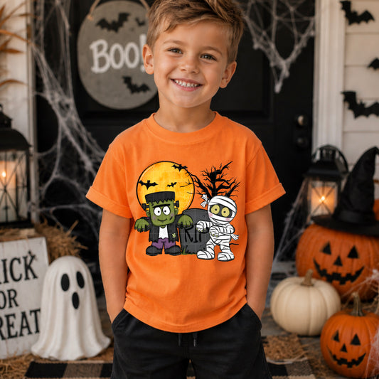 Boy Halloween DTF Transfer