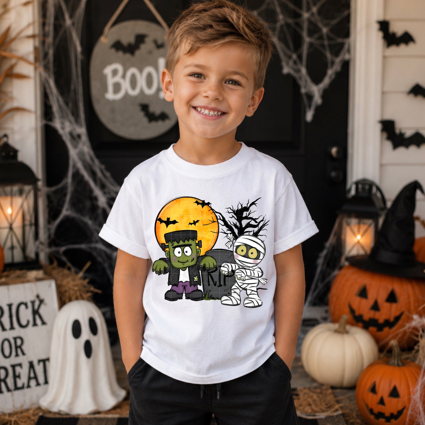 Boy Halloween DTF Transfer