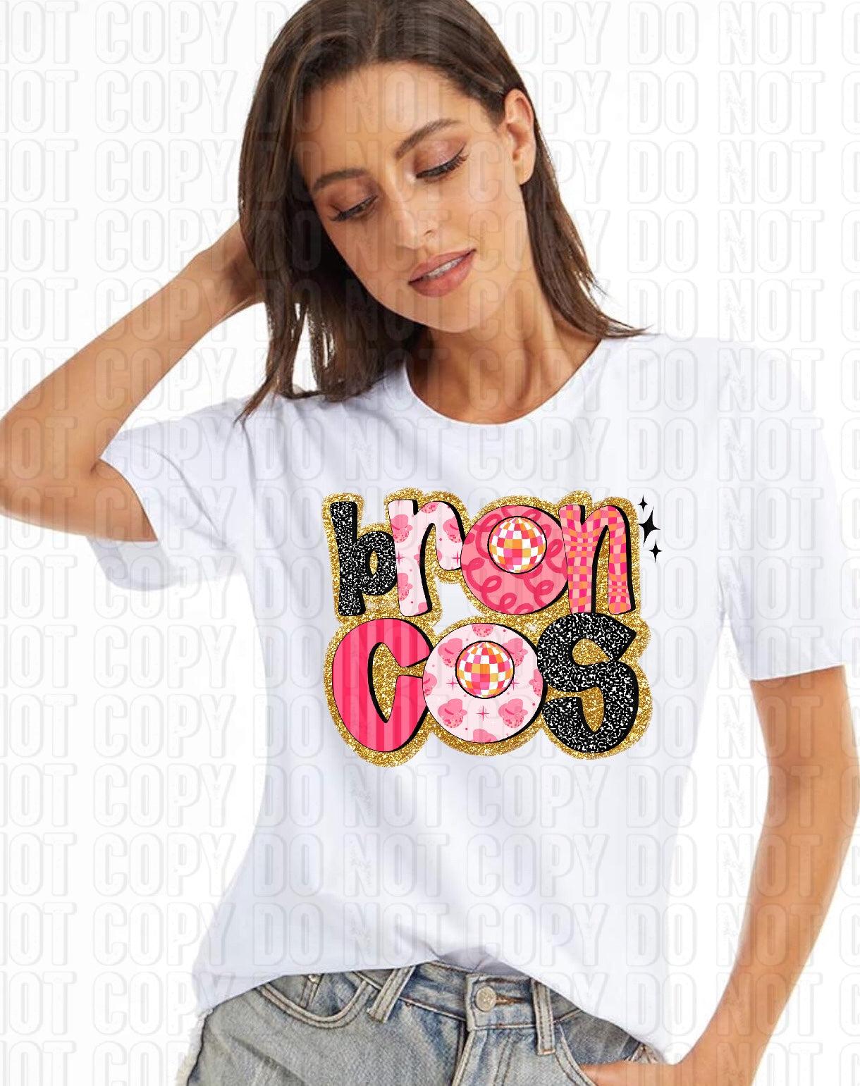 Retro Pink Mascots DTF Transfer
