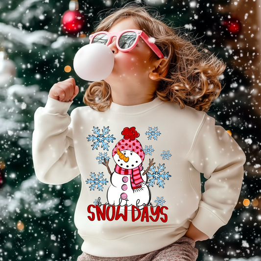 Snow Days DTF Transfer