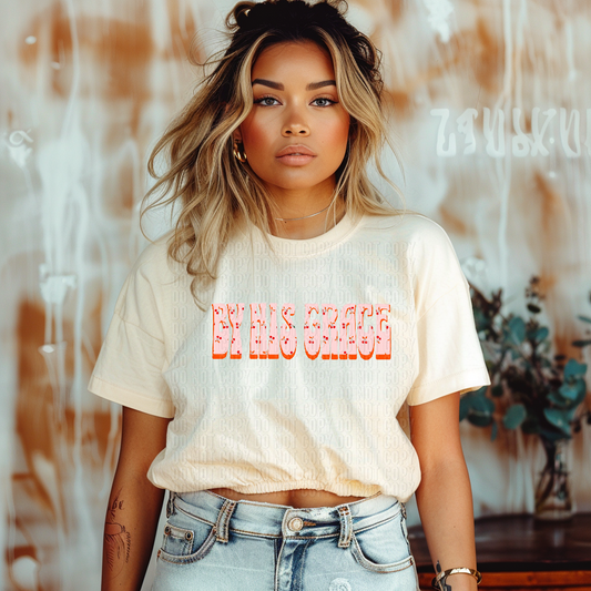 By His Grace Cherries DTF Transfer