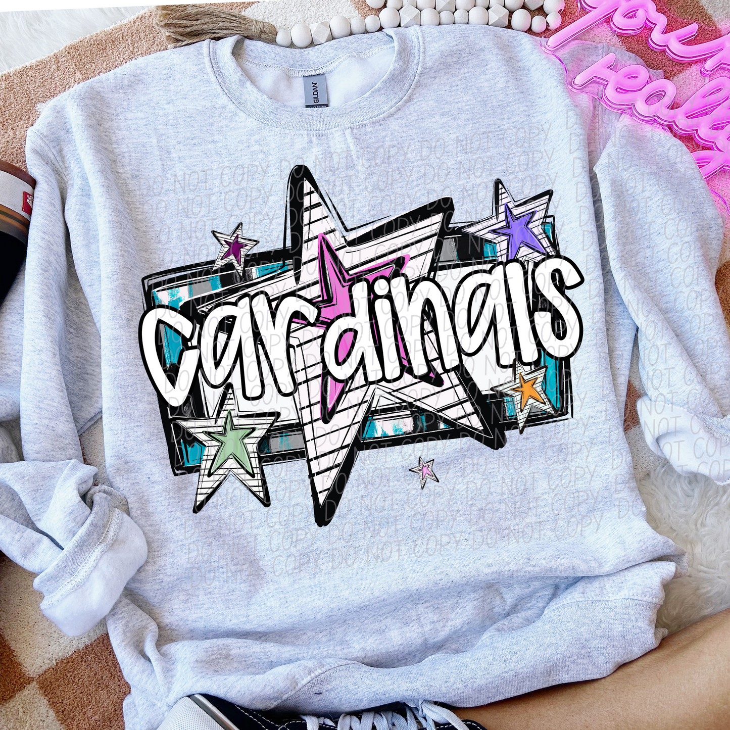 Bright Star Mascots DTF Transfer