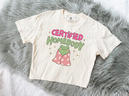 Certified Homebody DTF Transfer