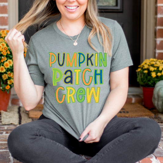 Pumpkin Patch Crew Neutral Colors DTF Transfer