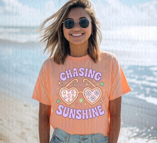 Chasing Sunshine DTF Transfer