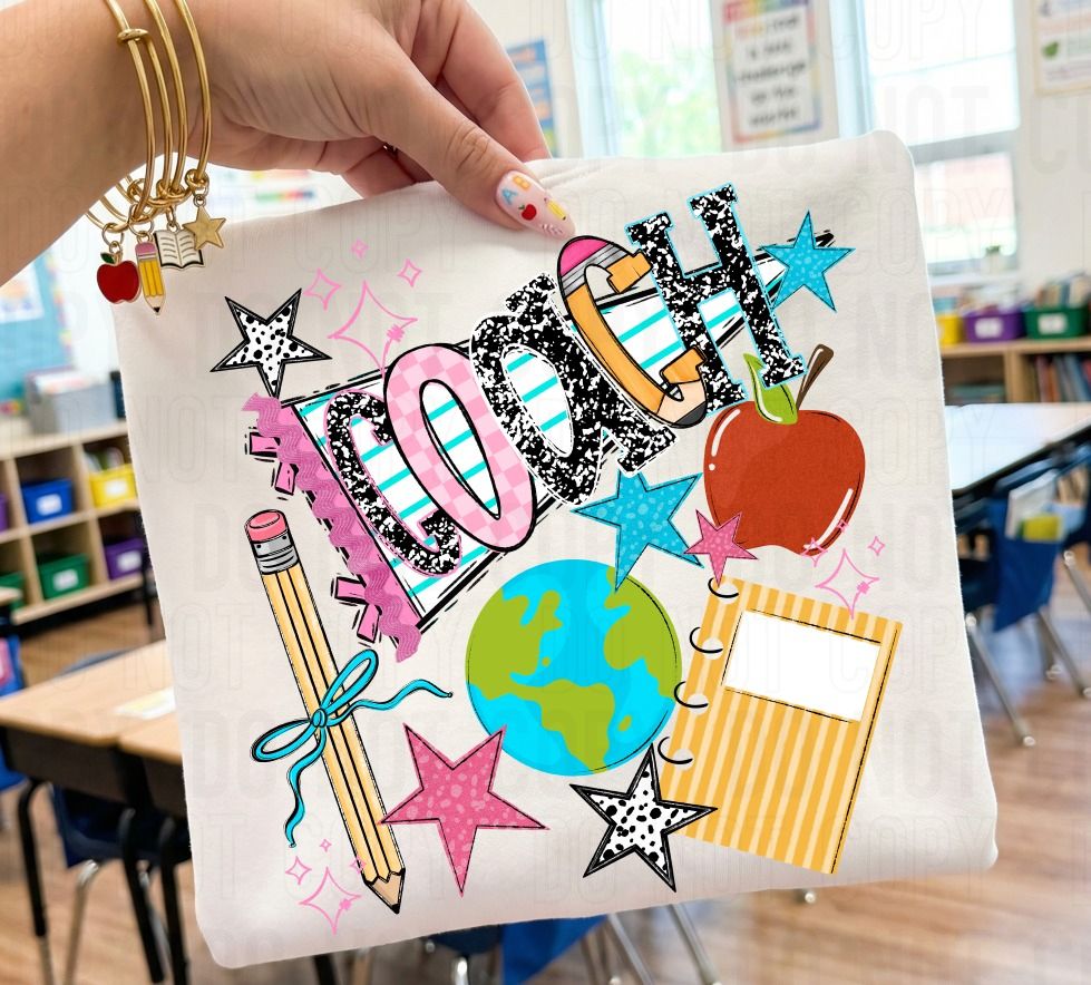 Coach Back To School Pennant DTF Transfer