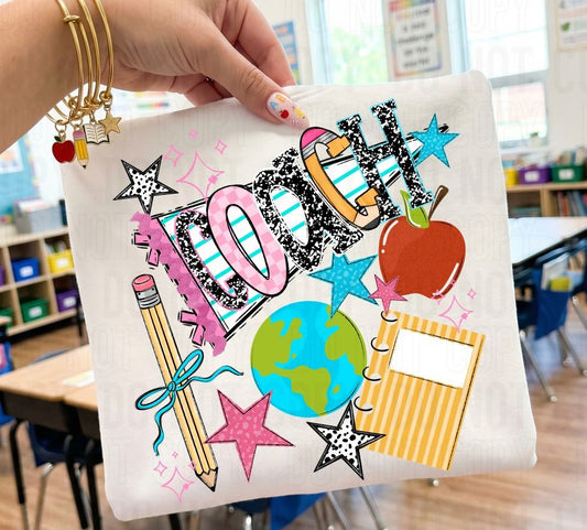 Coach Back To School Pennant DTF Transfer