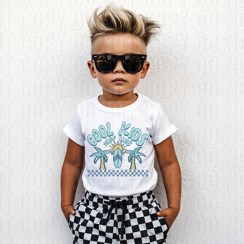 Cool Kids Surf Club Boy DTF Transfer